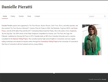 Tablet Screenshot of daniellepieratti.com